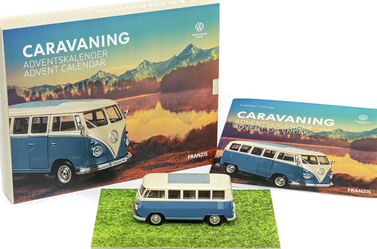Adventskalender Bausatz VW Bulli T1, Maßstab 1:24