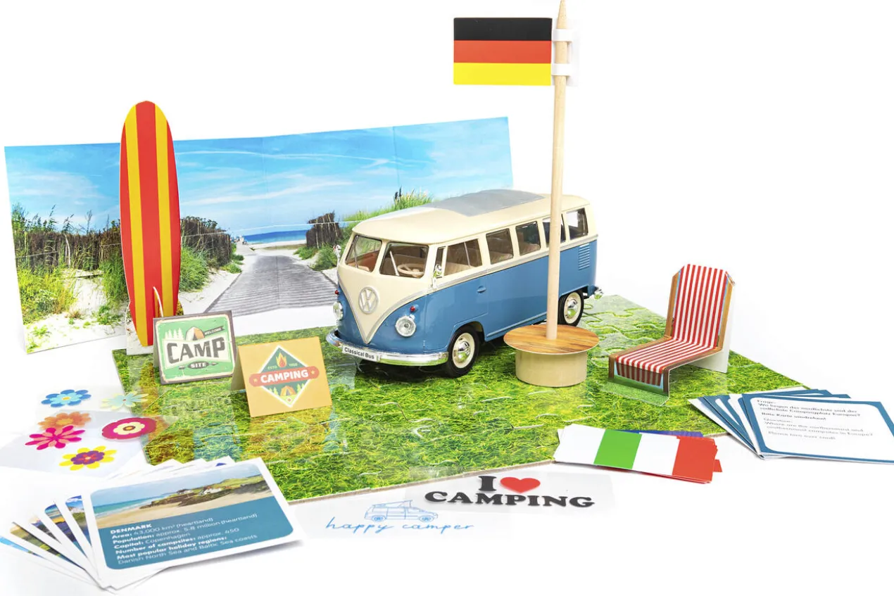 Adventskalender Bausatz VW Bulli T1, Maßstab 1:24