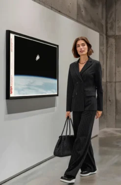 Allan K Flechtleder-Tote Bag