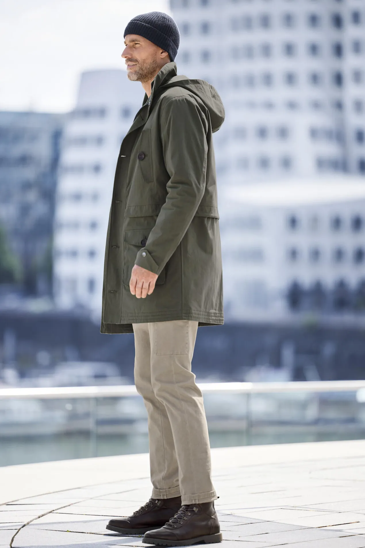 Allwetter-Baumwoll-Parka