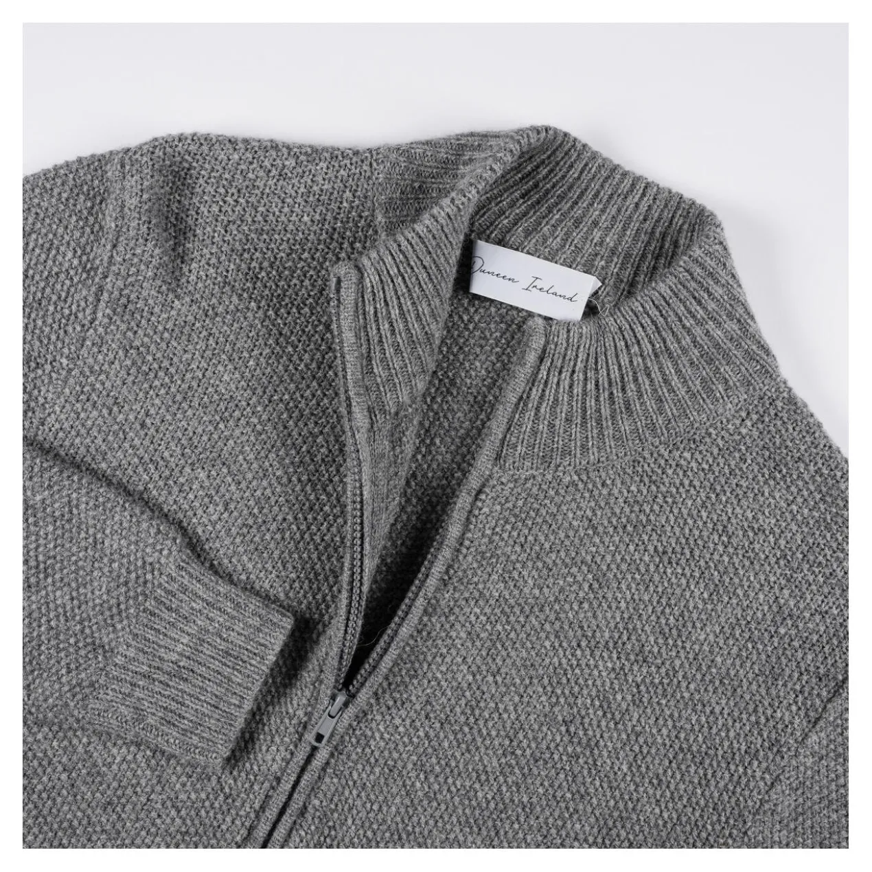 Alpaka-Klima-Strickjacke