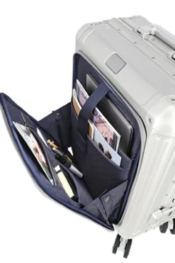 Aluminium-Bordtrolley mit Vortasche
