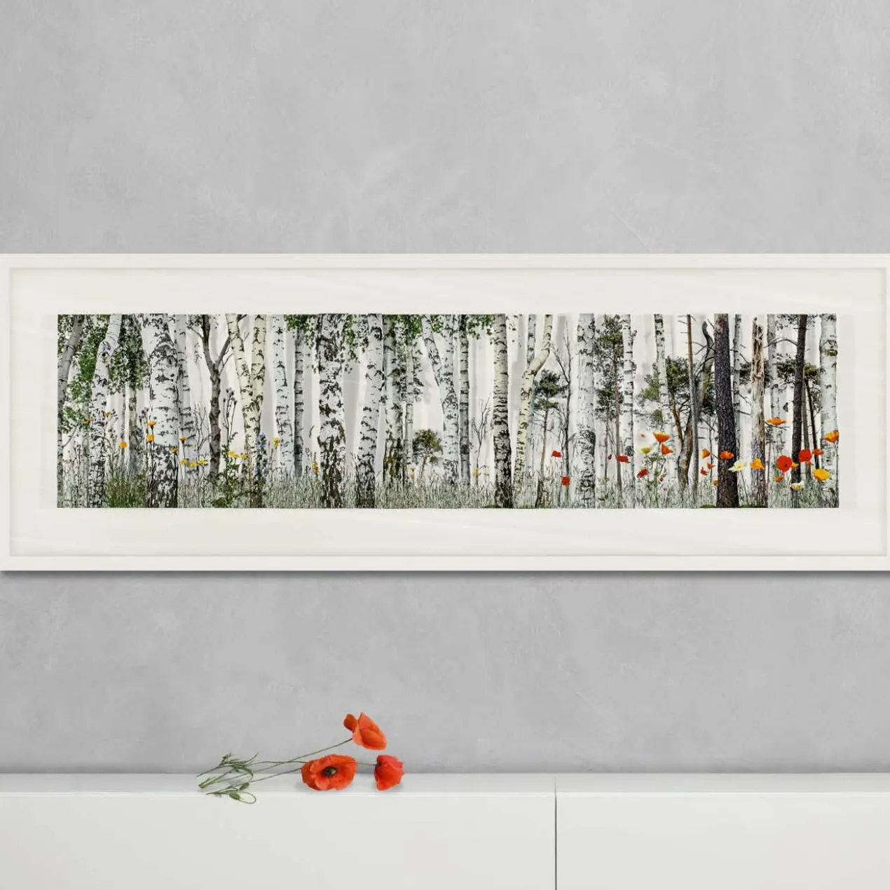 Andreas Lutherer – Kiefern-Birkenwald, 2020