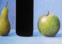 Andreas Scholz – Stillleben Blau / Obst