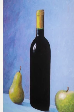 Andreas Scholz – Stillleben Blau / Obst