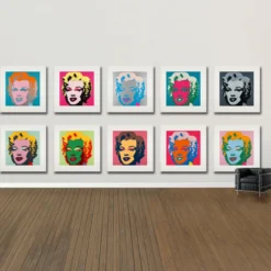Andy Warhol – Marilyn hellblau