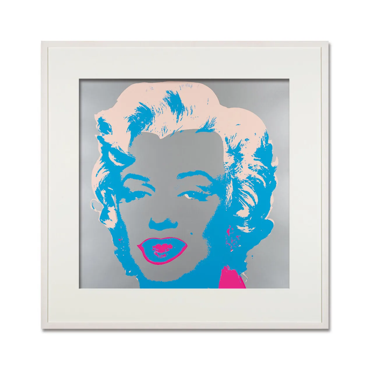 Andy Warhol – Marilyn silber
