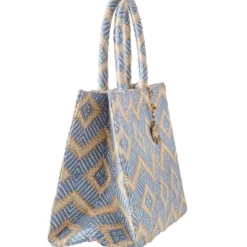 Anokhi Jacquard-Tote Bag Raute