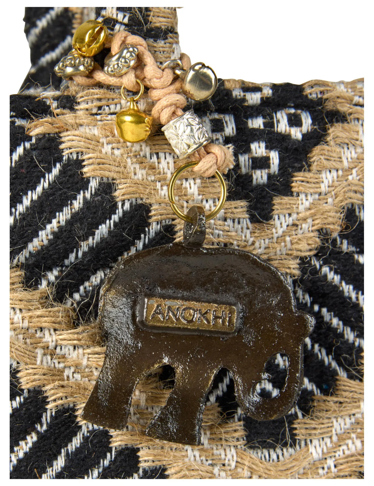 Anokhi Jacquard-Tote Bag Raute