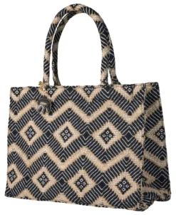 Anokhi Jacquard-Tote Bag Raute