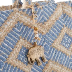 Anokhi Jacquard-Tote Bag Raute