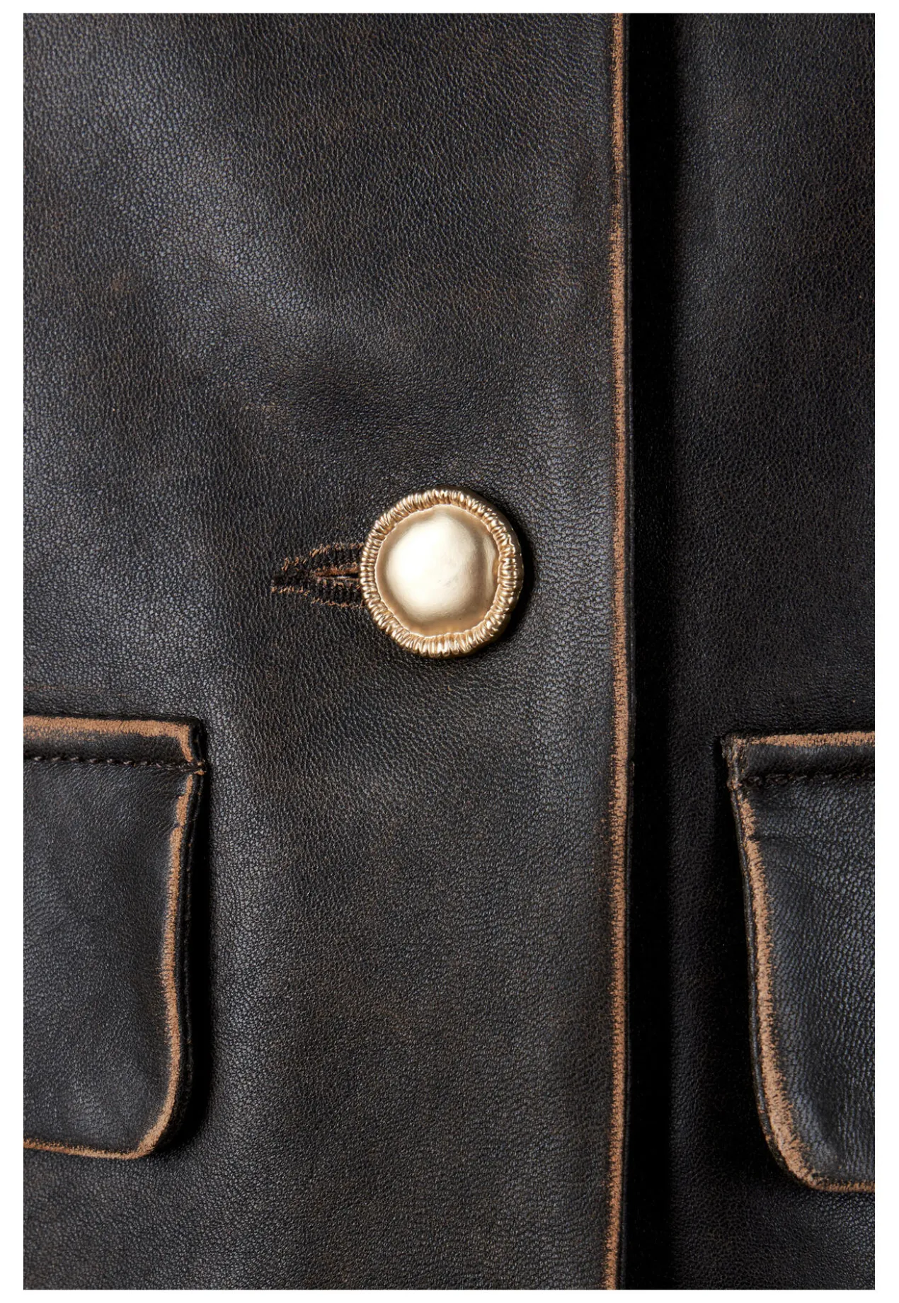 Arma Couture-Vintage-Lederjacke