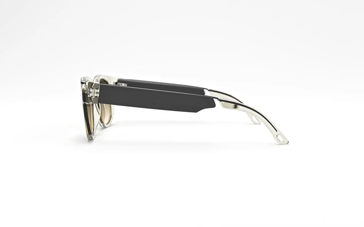 Audio-Blaulichtfilter-Brille oder Audio-Sonnenbrille