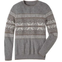 Baby-Alpaka Norwegerpullover