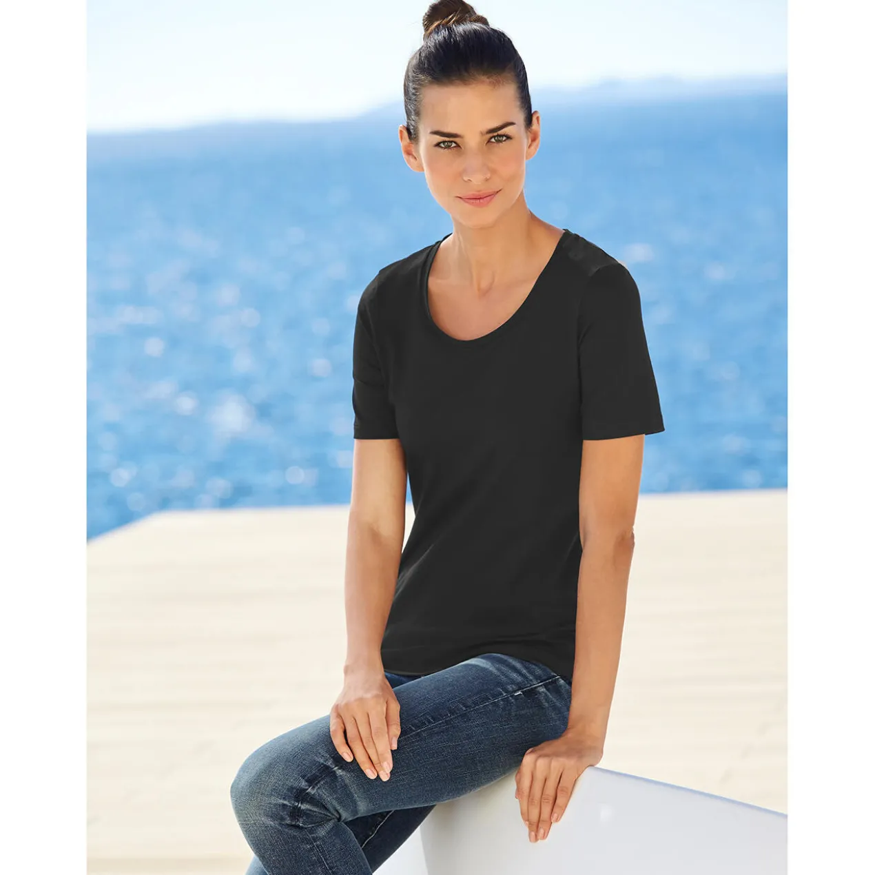 Basic-Shirt swiss+cotton