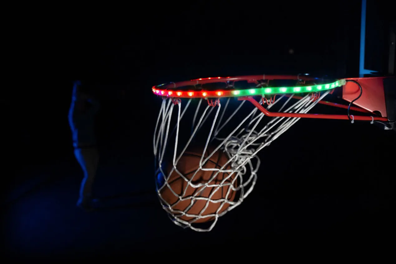 Basketballkorb-Licht