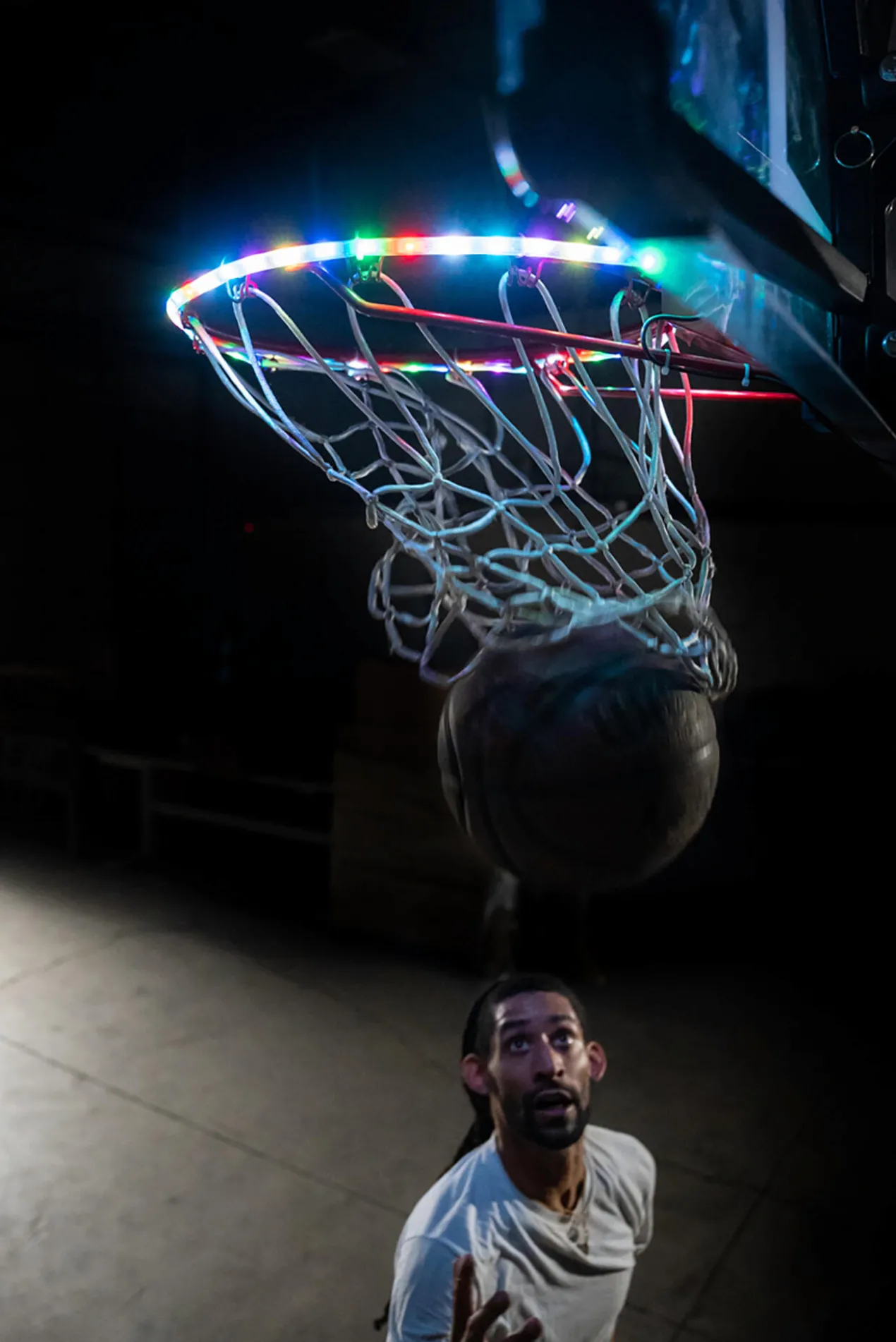 Basketballkorb-Licht