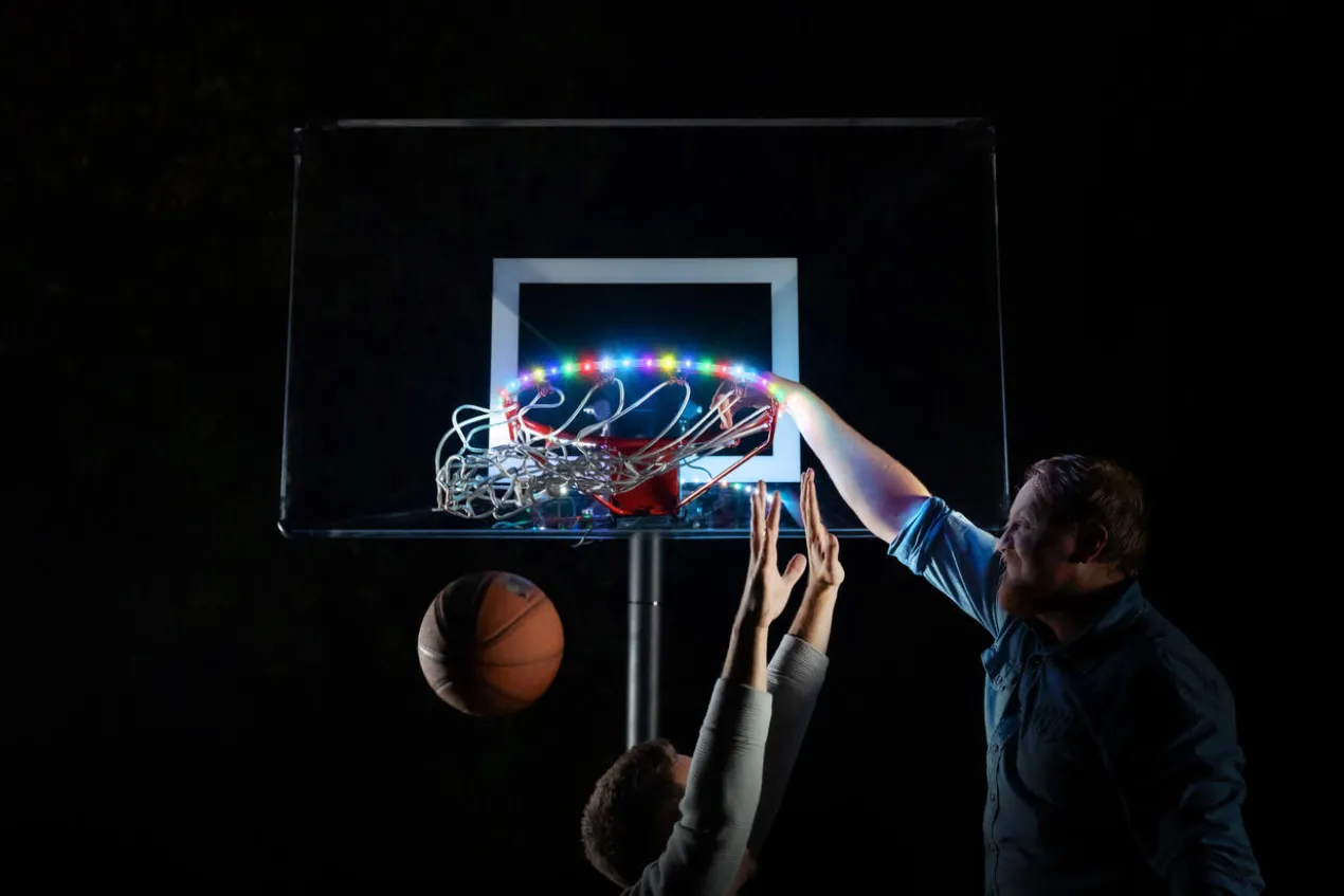 Basketballkorb-Licht