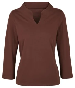Baumwoll/Modal-Blazer-Shirt