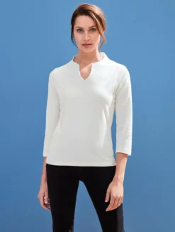 Baumwoll/Modal-Blazer-Shirt