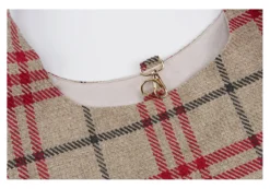 BAZAR Atelier Sablon Tartan-Shopper