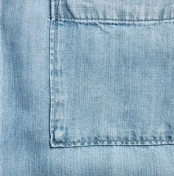 Bella Dahl Kurzarm-Soft-­Jeansbluse