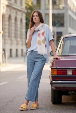 Bella Dahl Lyocell-Leinen-Schlupfjeans