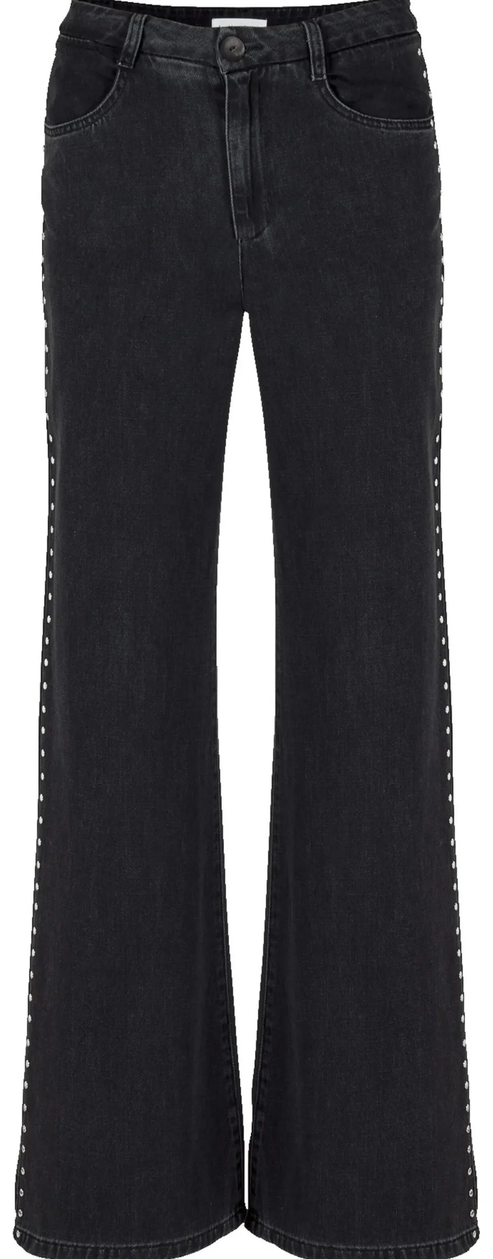 Bella Dahl Wide-leg-Nietenjeans