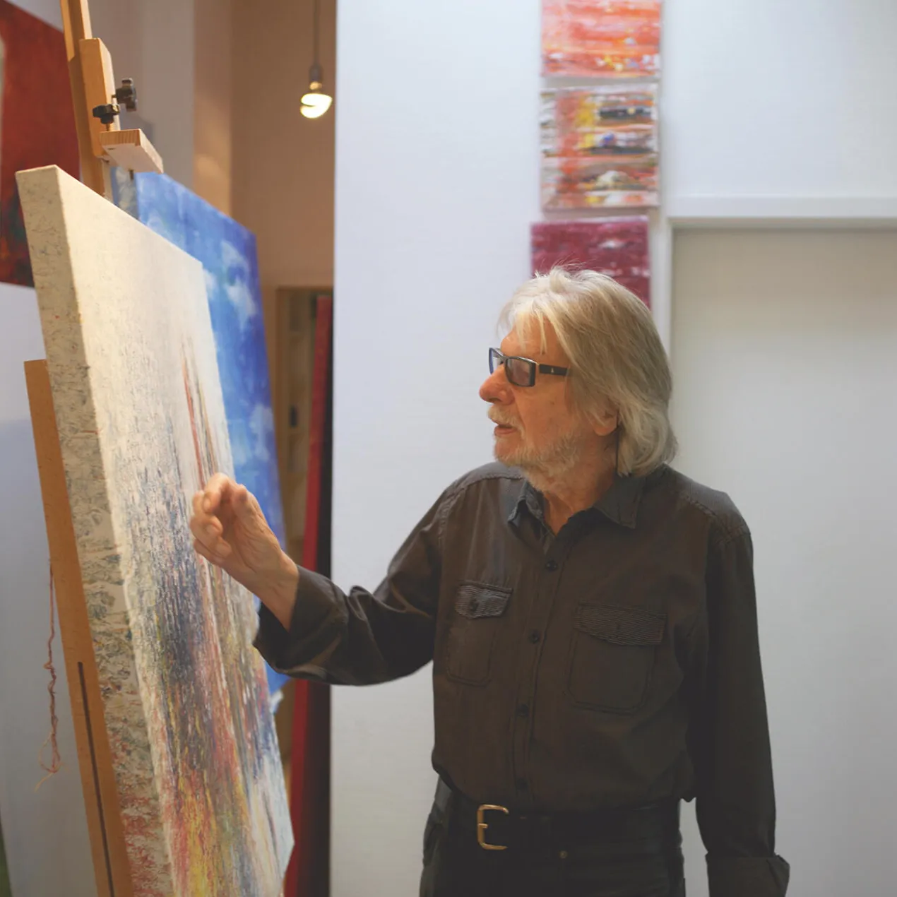 Benno Werth – Die rote Sitzende