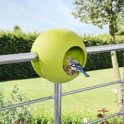 Birdball-Geländerfutterhaus