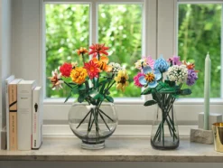 Blumenstrauß aus Klemmbausteinen