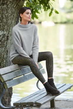 Boiled Cashmere Turtleneck