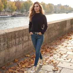 Boiled Cashmere Turtleneck
