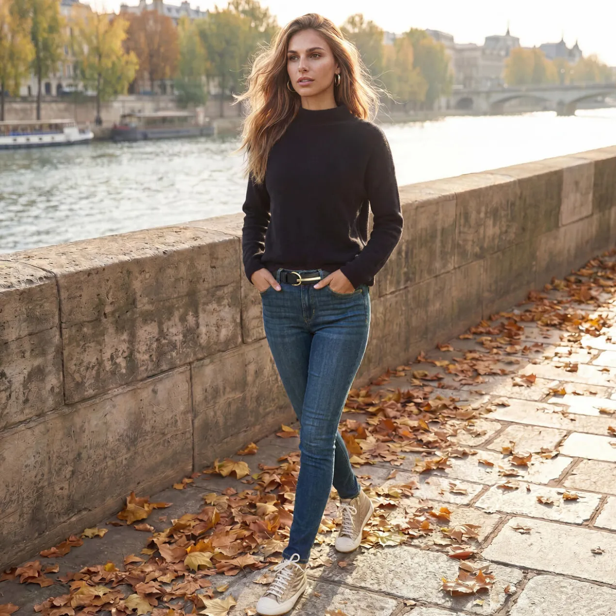 Boiled Cashmere Turtleneck