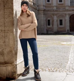 Boiled Cashmere Turtleneck