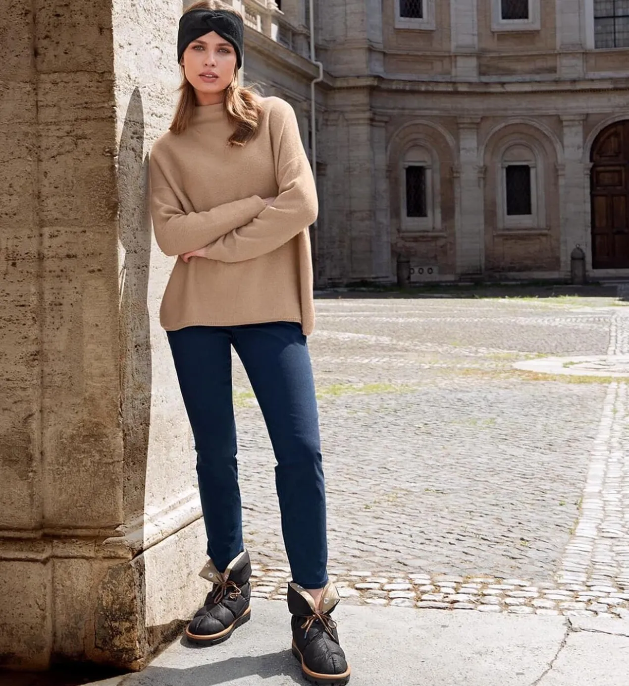 Boiled Cashmere Turtleneck