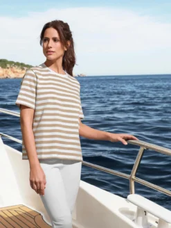 Boxy Interlock-T-Shirt