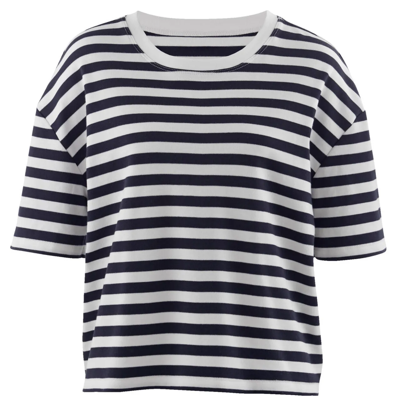 Boxy Interlock-T-Shirt