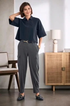 Boxy Oversize-Blusenshirt