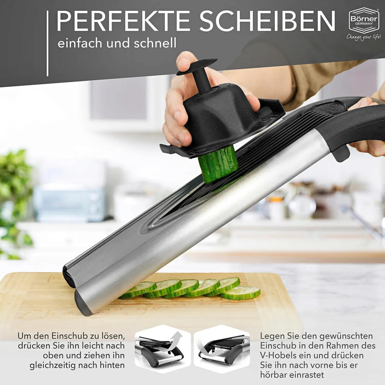 Börner V-Gemüsehobel-Set
