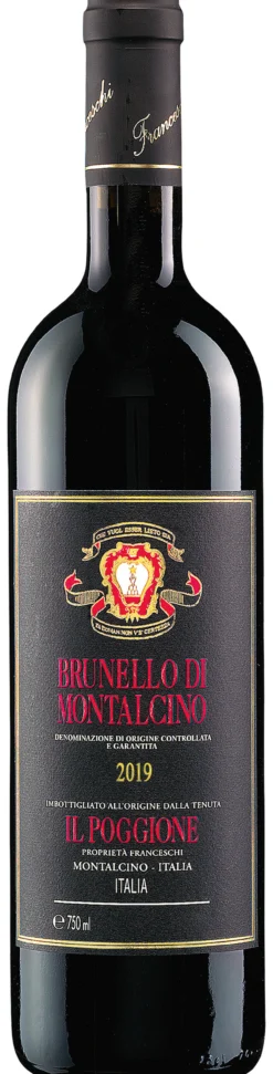 Brunello di Montalcino 2019, Tenuta Il Poggione, Italien