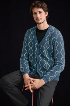 Brushed-Alpaka-Cardigan