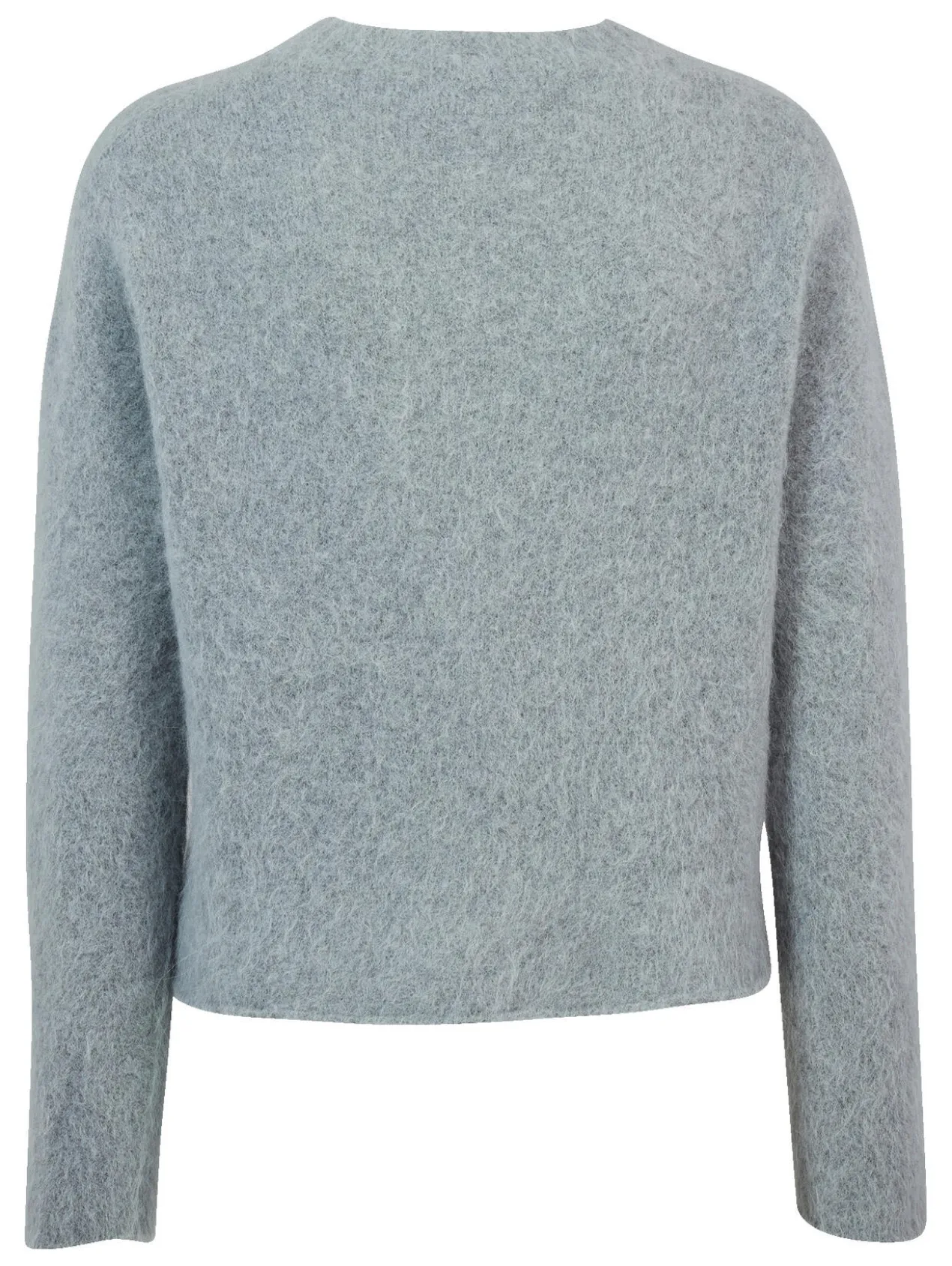 Brushed-Alpaka-Pullover oder -Schal