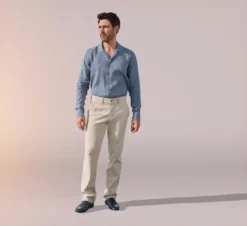 Business-Leinenhose