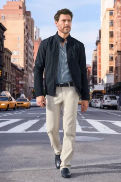 Business-Leinenhose