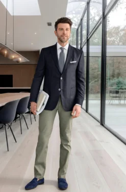 Business-Leinenhose