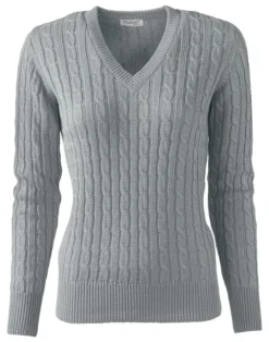 Carbery Leinen-Zopfpullover