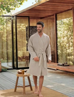 Carl Ross Kimono-Sommer-Bademantel