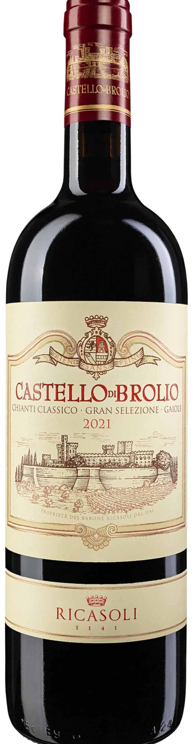 Castello di Brolio Gran Selezione 2021, Ricasoli, Chianti Classico DOCG, Italien