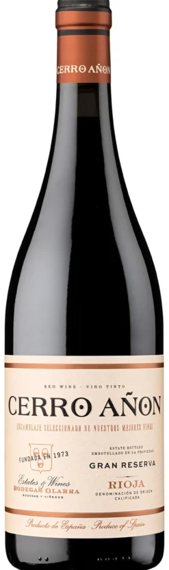 Cerro Añon Gran Reserva 2019, Bodegas Olarra, Rioja, Spanien